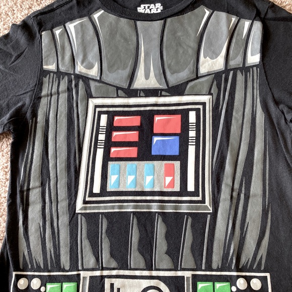 STAR WARS Dark Vader T-Shirt Kids Tees Size XLarge (14/16) Black - Picture 2 of 6